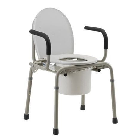 Nova Medical Drop-Arm Commode