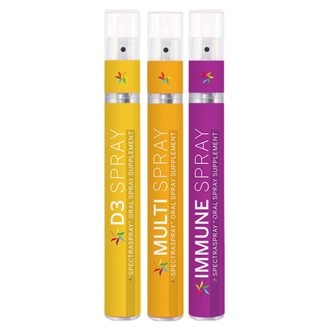 SpectraSpray Family Wellness Oral Spray Vitamin Kit