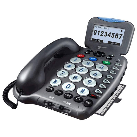 Sonic Alert Digital Amplified Telephone with Talking Caller ID And Talking Keys