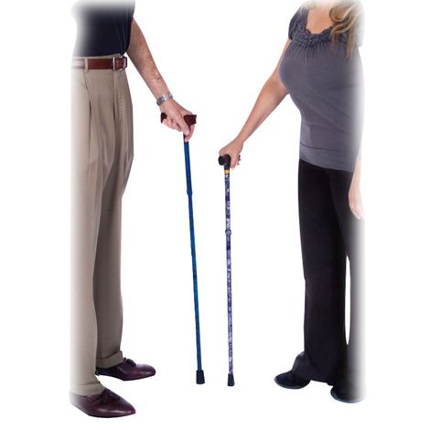 Essential Medical Spring Garden Collection Demi Aluminum Folding Cane