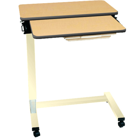 AMFAB Executive Split Top Overbed Table