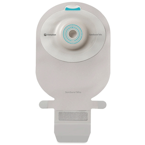 Coloplast SenSura Mio One-Piece Flat Standard Pre-Cut Opaque Drainable Pouch With Inspection Window