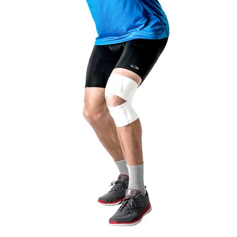 Core Front Closure Wraparound Knee Brace With Hinges