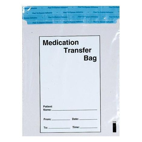 Action Medication Transfer Bag