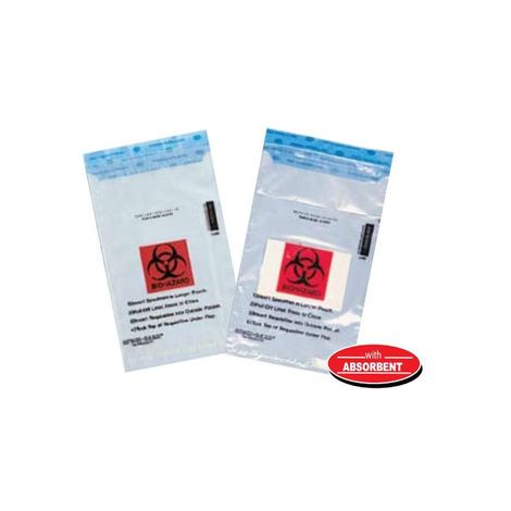 Inteplast Red Biohazard Bags