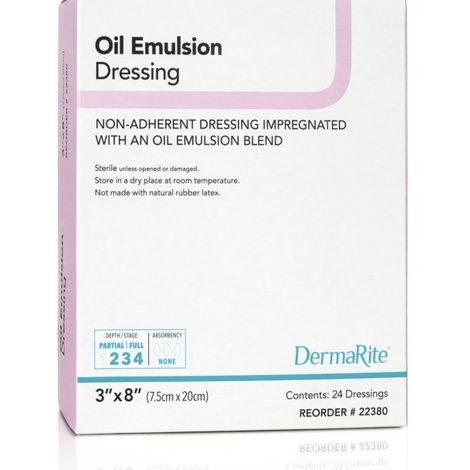 Buy DermaRite Oil Emulsion Non-Adherent Wound Dressing