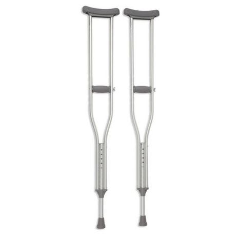 Cardinal Health Push Button Adjustable Axillary Crutch