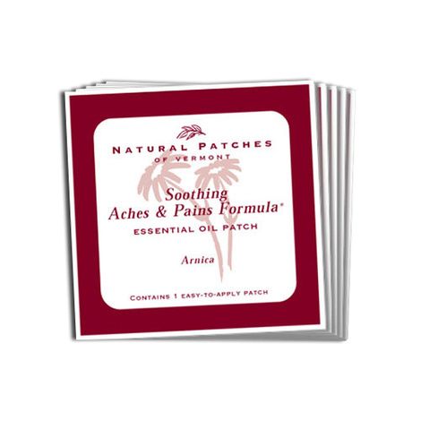 Natural Patches Of Vermont Soothing Aches And Pains Formula Essential Oil Patch