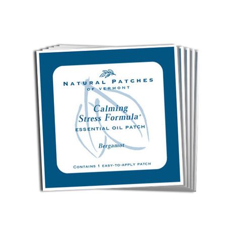 Natural Patches Of Vermont Calming Stress Formula Essential Oil Patch