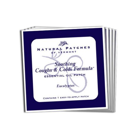 Natural Patches Of Vermont Cough And Cold Formula Essential Oil Patch