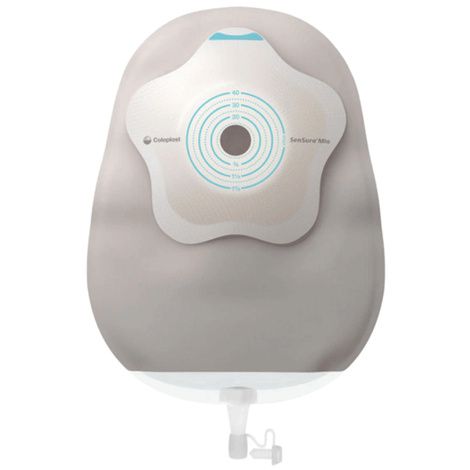 Hpfy StoresColoplast Sensura Mio Convex Flip Pre-Cut Opaque One-Piece Urostomy Pouch