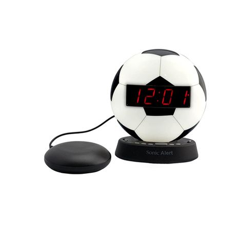 Sonic Glow SOCCER BALL Alarm Clock