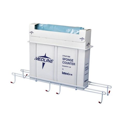 Medline Surgical Sponge Counter Rack