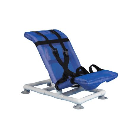 Duralife Medium Adjustable Bath Chair With Curved Seat And Back