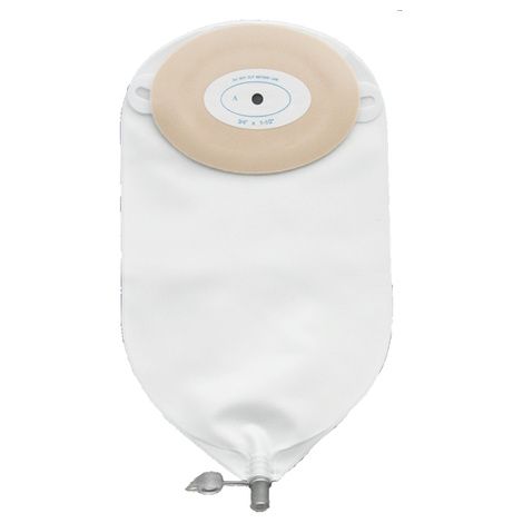 Hpfy StoresNu-Hope Classic-Oval One Piece All-NuBarr Urinary Ostomy Pouch