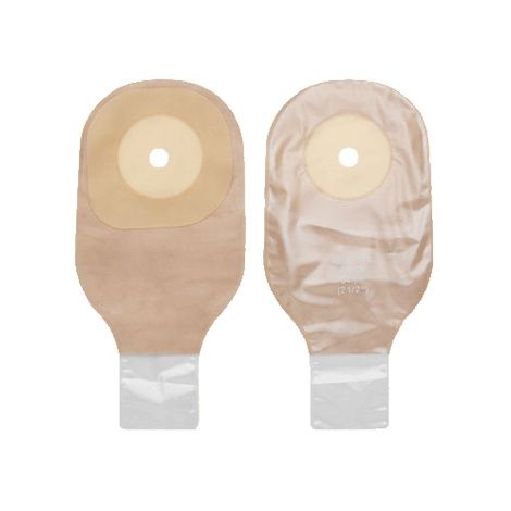 Hpfy StoresHollister Premier One-Piece Standard Flat Cut-to-fit Ultra-clear Drainable Pouch With Clamp Closure