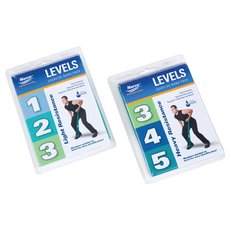 North Coast Medical Exercise Band Resistance Pack