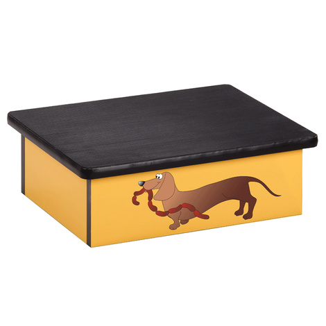 Clinton Sausage Dog Laminate Pediatric Step Stool