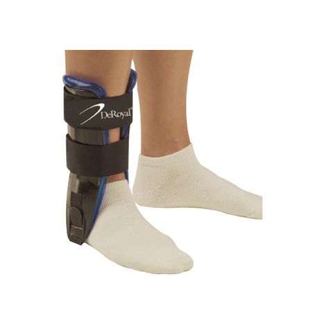 DeRoyal Air/Gel Ankle Stirrup with Swivel Straps