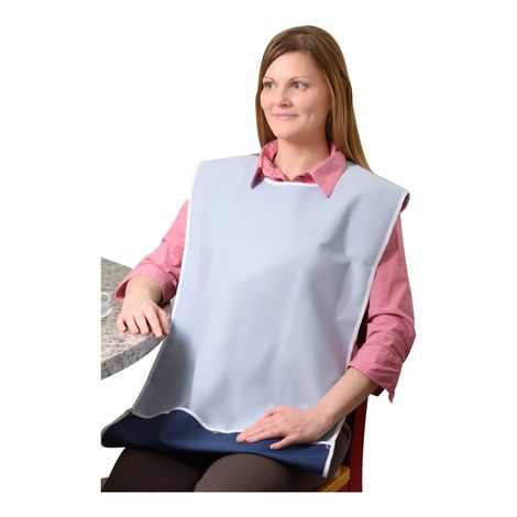 CareActive Terry Waterproof Crumb Catcher Bib
