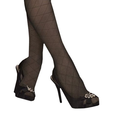 BSN Jobst Ultrasheer Thigh High 15-20 mmHg Stockings with Silicone Dot Band in Diamond Pattern