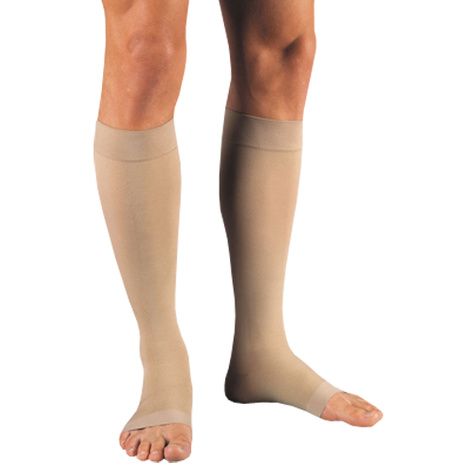 BSN Jobst Relief Open Toe Knee High 15-20mmHg Moderate Compression Stockings