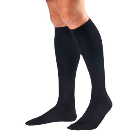 BSN Jobst Men Dress Supportwear Closed Toe Knee High 8-15 mmHg Compression Socks