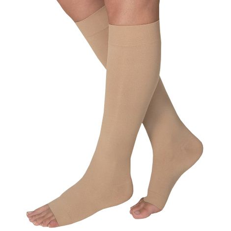 BSN Jobst Open Toe Knee High 30-40mmHg Extra Firm Compression Stockings