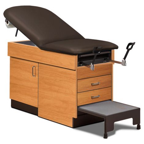 Clinton 8890 Family Practice Exam Table With Step Stool