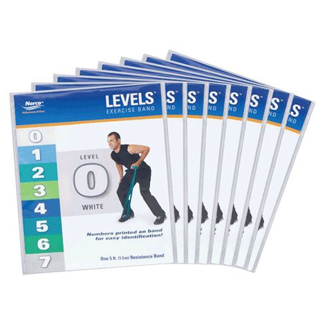 North Coast Medical Exercise Band Single Pack