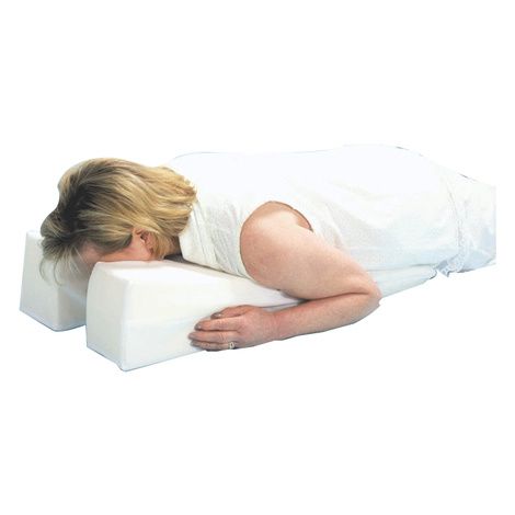 Face down pillow Cushion-Ideal if you need to be prone face down after surgery 