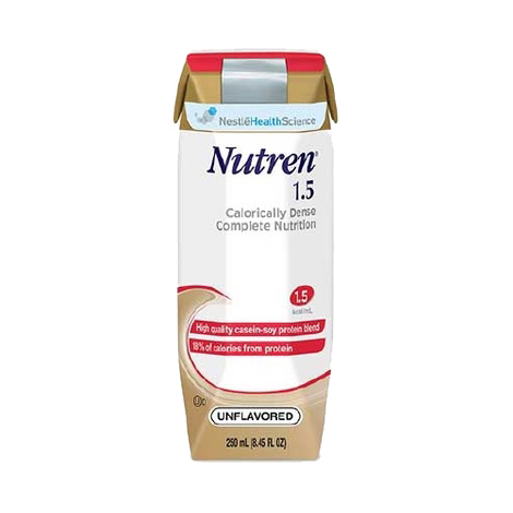 Nestle Nutren 1.5 Complete Calorically Dense Liquid Nutrition