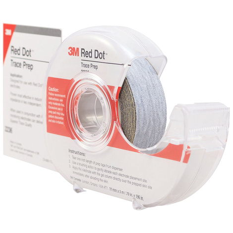 3M Red Dot Trace Prep Dispenser Roll