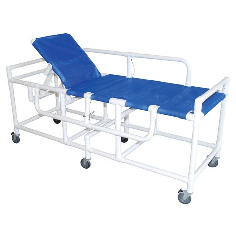 MJM International Sling Shower Gurney With Three Position Elevating Headrest