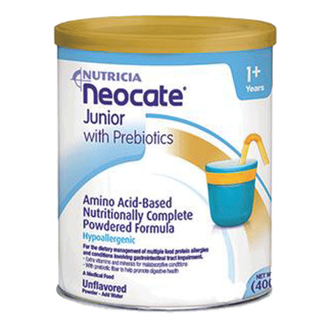 Nutricia Neocate Junior Pediatric Nutritionally Complete Medical Food with Prebiotics