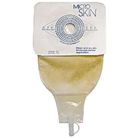 Hpfy StoresCymed MicroSkin One-Piece Cut-to-Fit Clear Large Urostomy Pouch With Plain Barrier