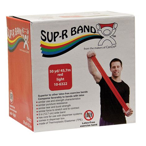Sup-R Band Latex Free 50 Yard Exercise Band