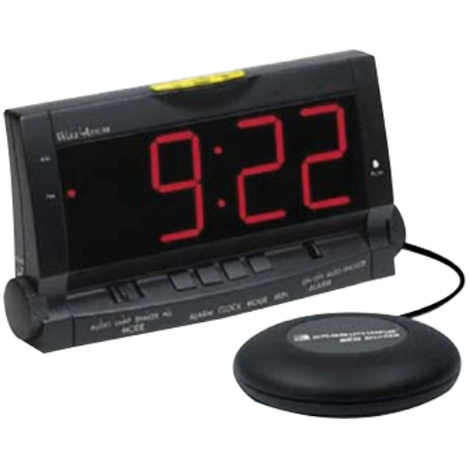 Clarity Wake Assure Alarm Clock with Bed Vibrator