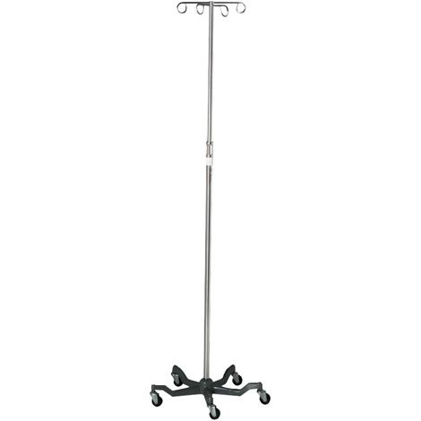 Buy Medline Heavu Duty Aluminum Five Leg IV Stand