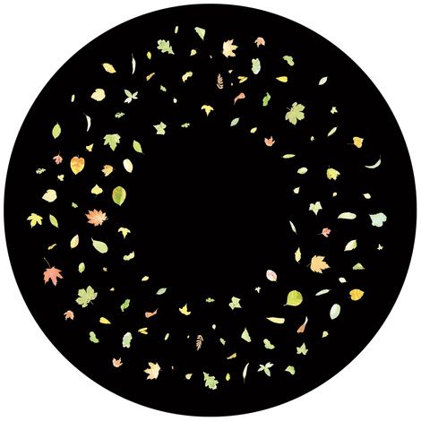 Fall Leaf Abstract Effect Wheel