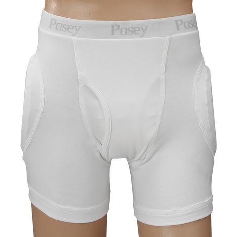 Posey Hipsters Male Fly Brief with High Durability Poron Removable Pad