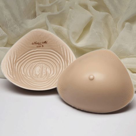 Nearly Me 385 Lites Lightweight Semi-Full Triangle Breast Form