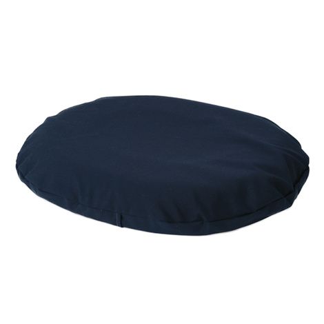 Molded Donut Cushion with Navy Cover - 14