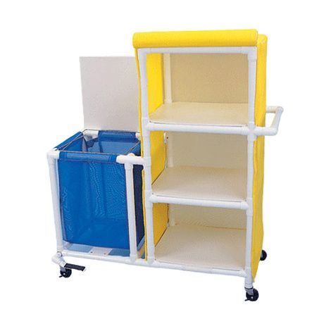 Healthline Linen Cart-Hamper Combination