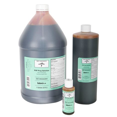 Medline Povidone Iodine Prep Solution