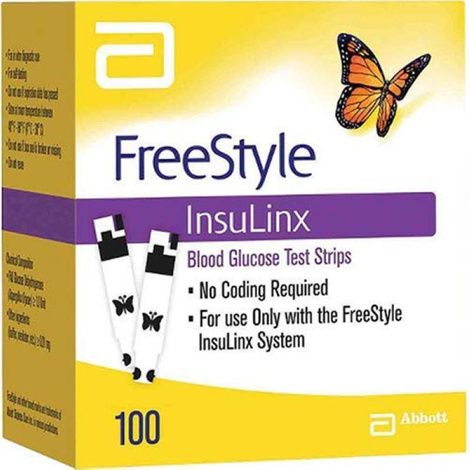 FreeStyle Insulinx Blood Glucose Test Strip
