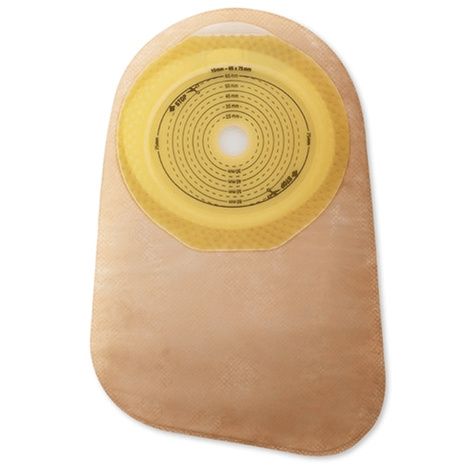 Hpfy StoresHollister Premier One-Piece Standard Wear Flat Pre-Cut Beige Closed Pouch With SoftFlex Skin Barrier