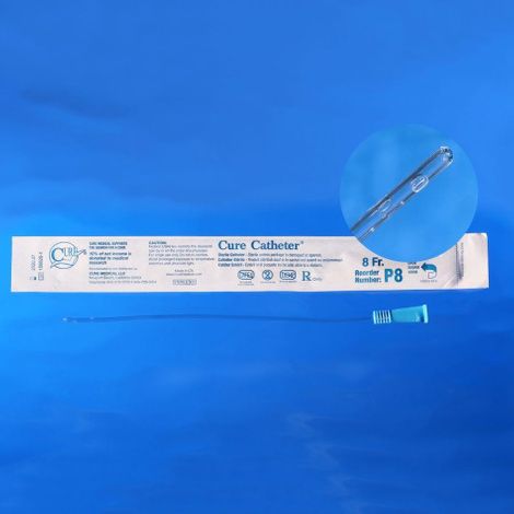 Buy Cure Pediatric Intermittent Catheter - 10 Inches - Straight Tip