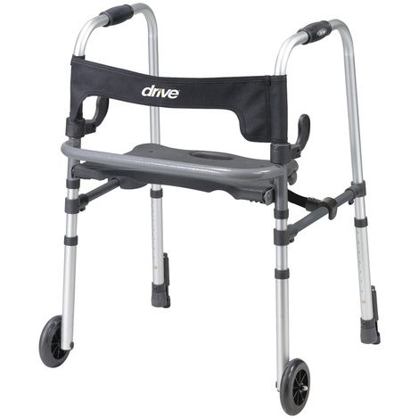 Shop Drive Clever Lite LS Rolling Walker with Seat