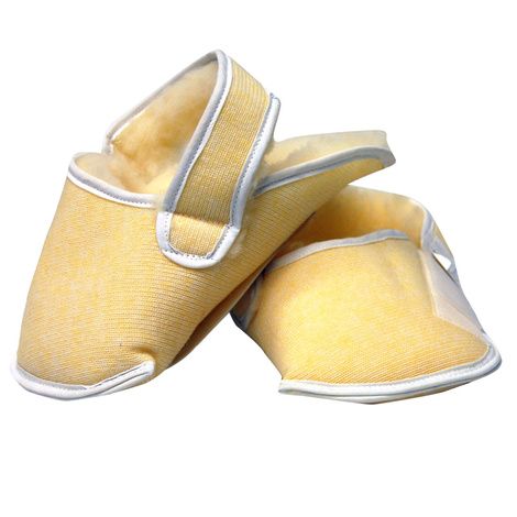 Skil-Care Synthetic Sheepskin Relief Slippers For Wheelchair